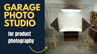 An extremely low budget Garage Studio for Product Photography (DIY)