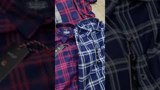 Mill made Checked shirts..