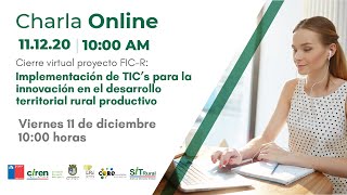 Implementación de TIC's para la innovación en el desarrollo territorial rural productivo.