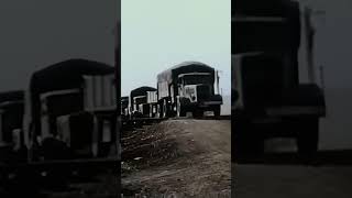 World War II German military convoy on the Eastern Front 1941 #germanarmy #history #WW2