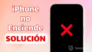 Cómo Solucionar Mi iPhone X/Xr/11/12 NO Enciende Está Totalmente Muerto 2024