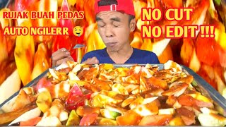 NGILER 🤤 MUKBANG RUJAK BUAH CAMPUR SAMBAL HONJE PEDAS