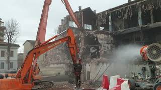 Old factory demolition by PMI 550CA DEMOLITION ex dormisch, Udine part 4