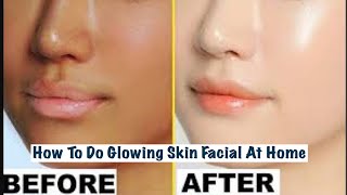 How To Do Facial At Home To Get Fairer & Glowing Skin|BBA SkinCare|Glam By Humail