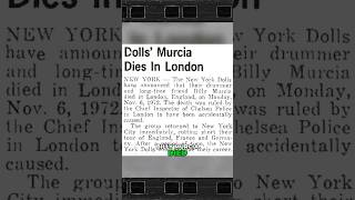 The Tragic Death Of A New York Doll