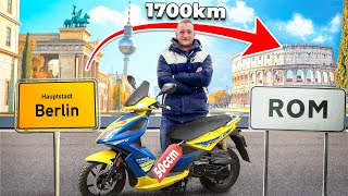 1700km mit 50ccm Roller von BERLIN nach ROM Teil 1