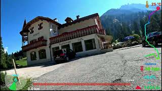 60 minute Indoor Cycling Workout Hotel Brückele to Antholz Valley with Speed Display