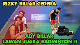 ADY PANIK BILLAR CEDERA ENGKEL !! GADA MEDIS !! TERPAKSA DISKUALIFIKASI ??!!!