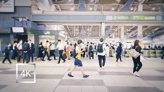 Japan | Watching for "Shinagawa station" in Tokyo. | 4K