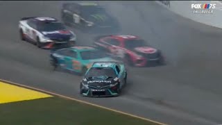 TYLER REDDICK CRASH COMING TO PIT ROAD - 2023 GEICO 500 NASCAR CUP SERIES AT TALLADEGA