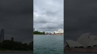 The iconic sydney skyline view from the water!