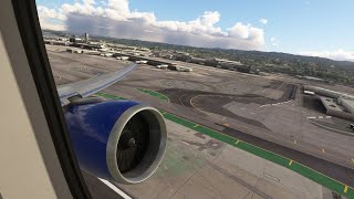 MSFS 2020 – Powerful San Francisco Takeoff – United Airlines – Boeing 777-322(ER) – SFO – SCS Ep. 38