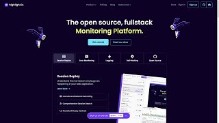Error Tracking, Session Replay, and Monitoring with Highlight.io