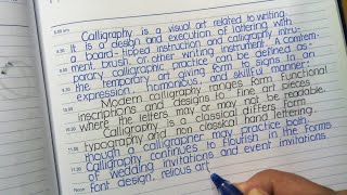 amazing #handwriting #art #printedhandwriting Printed Handwriting calligraphy writing