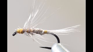 olive shad dry fly, when less is more