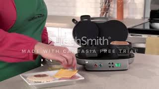 Hamilton Beach Dual Breakfast Sandwich Maker with Timer