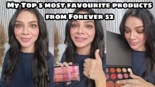 My Top 5 most Favourite products from Forever 52| Beginner's Guide| Professional Makeup Vanity