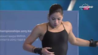 Ingrid de Oliveira 🇧🇷 | Kazan Rússia 2015 | Saltos Ornamentais