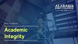 Alabama Fire College Academic Integrity