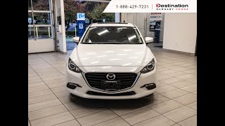 2018 MAZDA 3 GS - STYLISH - HATCHBACK PRACTICALITY! - 34705A