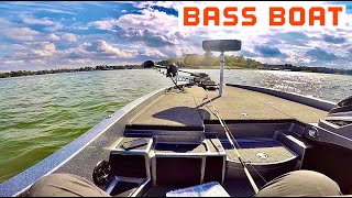 Trolling In A NEW Bass Boat Quick Fishing Trip