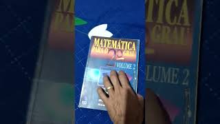 Livro Matemática Para 2º Grau Volumes 1,2,3 Exercícios Resolvidos