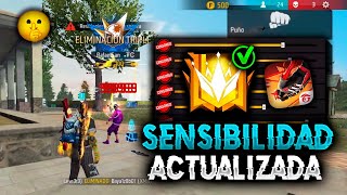 🎯 SENSIBILIDAD HEADSHOT ☠️ Para dar TODO ROJO en FREE FIRE