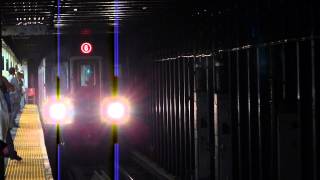 R142A 6 train entering Bleecker Street