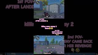 Killed Same Enemy 2 times 🤣 Revenge Failed ❌😂#bgmishorts #shorts #gamingshorts