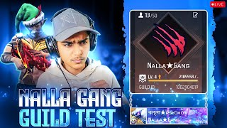 FREE FIRE HARDEST GUILD TEST 1 VS 2 @ADITECHOP  😎😱 #freefire #aditech #classyfreefire