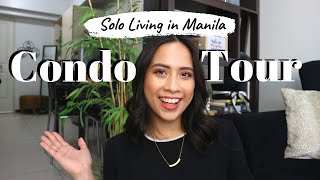 Condo Tour For Solo Living in Manila | Adulting 101 | That's So Nik