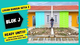 Perumahan Logam Bangun Setia 2  - Blok J | Februari Tahun 2022 sudah siap dipasarkan!