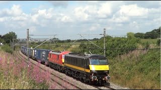 Acton Bridge Freight Trains 3rd August 2021