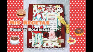 Recetario Scrapbook Country Kitchen