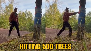 Jiri Prochazka fight preparation includes punching tree 500 times a day Video