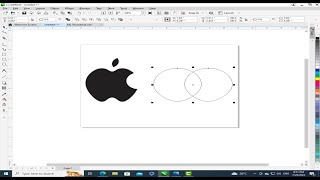 Apple Logo Designing in CorelDraw22 | Learn Logo Design in CorelDraw | CorelDraw Tutorial Urdu/Hindi