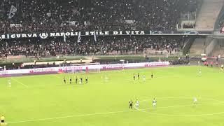 Rigore Insigne Napoli-PSG 1-1