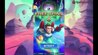 Rack up 4 SCATTERs to trigger Free Games with 8 spins