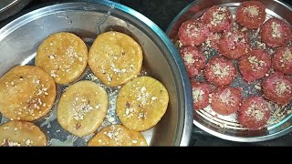 नए तरीके से बालू साही की रेसिपी ||New Style Balu Sahi Recipe/मठरी और बालूशाही मिठाई 10 मिनट में दिवा