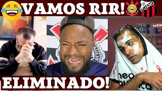 🤣 VAMOS RIR! REACT CORINTHIANS X ITUANO REAÇÃO A ELIMINAÇÃO DO CORINTHIANS