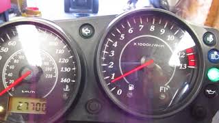 Starting Wrecked 2006 Kawasaki Ninja 650 w/ 27,700 miles #1187