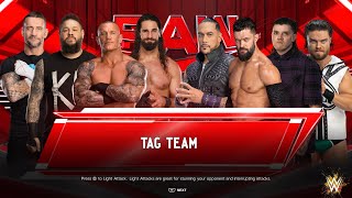 WWE 2K24 Randy, Kevin, Seth & Punk Vs The Judgment Day | RAW | Universe Mode