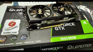 GTX 1660 SUPER 6GB - Unboxing e testes em jogos