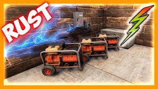 Rust / Раст - Топливный генератор электричества