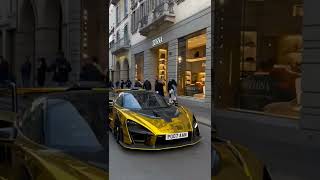 McLaren senna Gold beauty #shorts #car #supercars