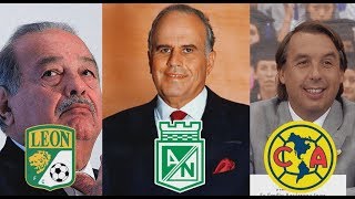 Los 7 magnates más poderosos del fútbol latinoamericano | Mike Beta tops