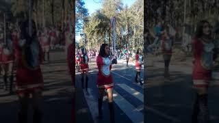 Desfile estudiantil del Colegio San Blas nro 354 Ciudad del este Paraguay año 2018