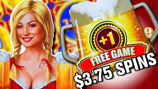 PROST 🍺 Deluxe Slot Machine $3.75 Bonus | Las Vegas