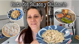 🍝Pasta Con Salmón y Calabacín🍝 // Fácil, Rápido y Económico // La Mari Cocina