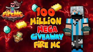 Doing 50M Money And Kits Giveaway In Fire MC | @PSD1 #firemc #pvp #viral #minecraft